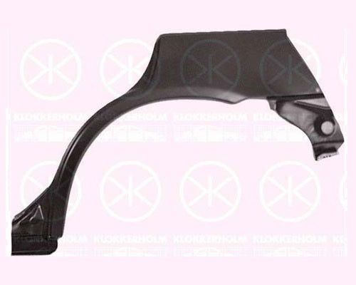 Арка задняя Honda Civic (92-95) седан, ремчасть, цинк, левая (Klokkerholm)