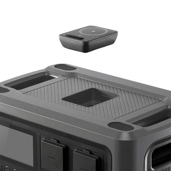 Станція зарядна портативна 1.8 кВт, 1024 Втг, LiFeP04, бездротова зарядка, знімний повербанк, STORM INTERTOOL | Зображення 6