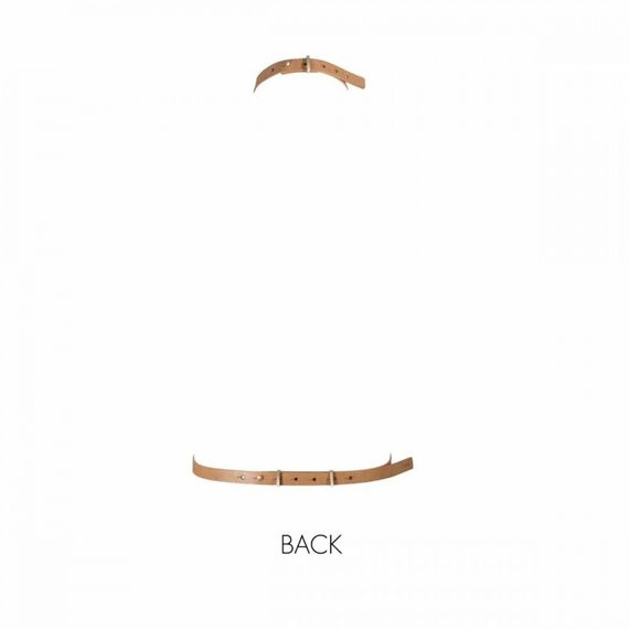 Портупея Bijoux Indiscrets MAZE - I Harness Brown, экокожа sexstyle | Зображення 7