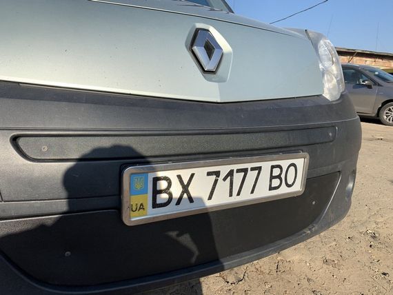 Зимняя верхняя решетка (2008-2013) Матовая для Renault Kangoo | Зображення 4