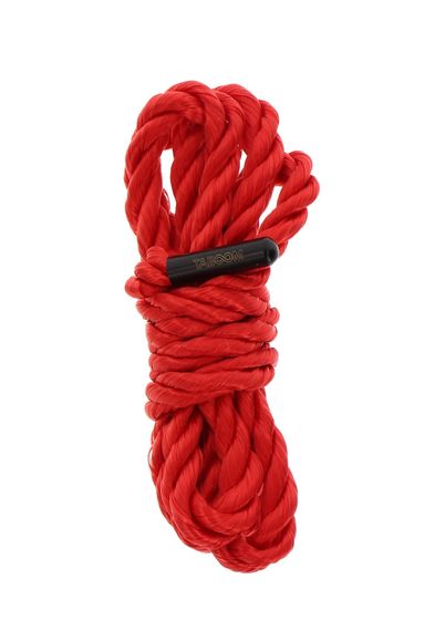 Мотузка Bondage Rope 1.5 meter 7 mm Червона TABOOM | Зображення 1