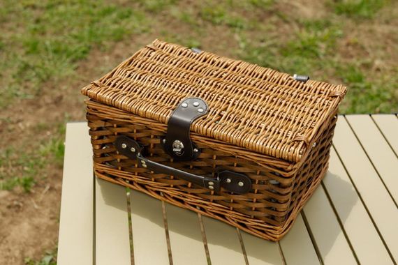 Корзина для пикника на 2 персоны 38 x 26 x 18 см LU010 | Зображення 7