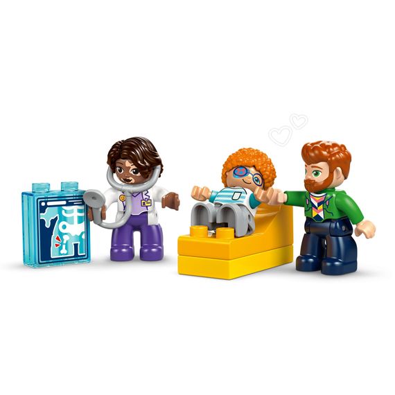 Конструктор LEGO DUPLO Town Уперше: візит до лікаря (10449) | Зображення 3