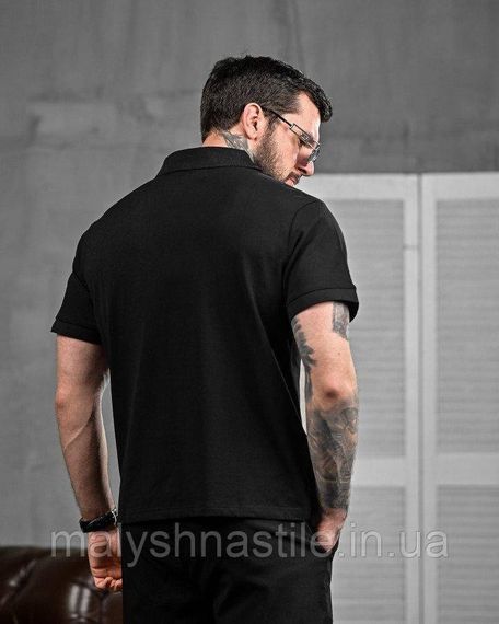 Чоловіча футболка поло Stone black 4 ДЛ6467 | Зображення 2