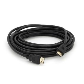 Кабель Merlion HDMI-HDMI HIGH SPEED 5.0m, v1.4, OD-7.5mm, круглый Black, Q100