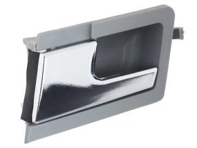 VW Transporter T4 (90-03) внутрішня сіра + хром ручка відкривання дверей ліва, Транспортер Т4