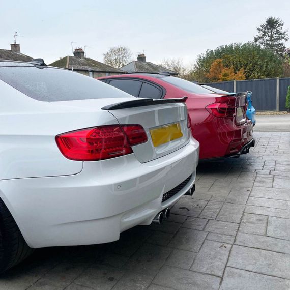 Спойлер M4-Style V1 (для E92, Карбон) для BMW 3 серія E-90/91/92/93 2005-2011 рр | Зображення 2