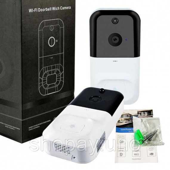 Бездротова відеокамера дверного дзвінка домофон SMART DOORBELL X5 wifi | Зображення 4