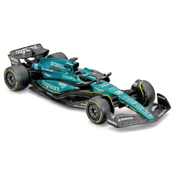 Колекційна автомодель "Aston Martin AMR23 (2023)" Bburago 18-38090, 1:43 масштаб | Зображення 7