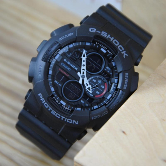 Чоловічі наручні годинники протиударні Casio G-Shock GA-140-1A1ER Оригінал Японія з полімерним ремінцем | Зображення 4