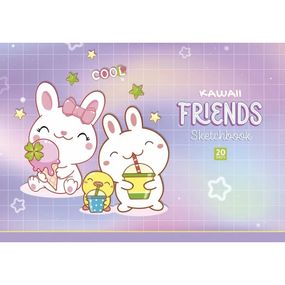 Альбом для малювання PB-GB-020-8513-2 склейка 20 акрушів