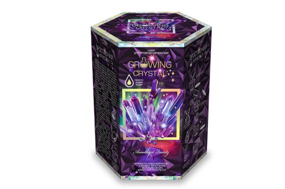 Набір для дослідів GRK-01-01U,02U,03U..08U "GROWING CRYSTAL" в коробці DANKO | Зображення 6