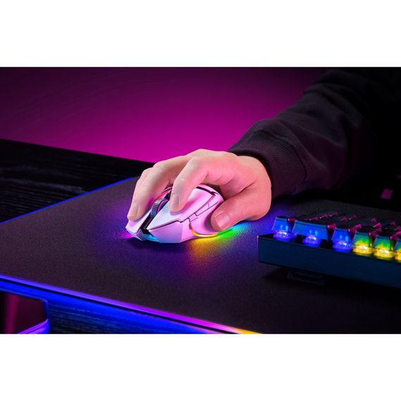 Мишка Razer Basilisk V3 Pro 35K Wireless/Bluetooth White (RZ01-05240200-R3G1) | Зображення 7