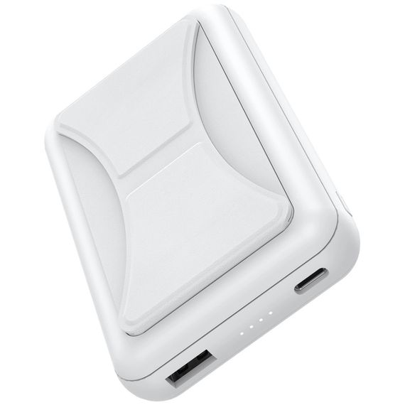 УМБ Choetech Magnetic Wireless 10000mAh 20W PD,QC3.0 USB-A+USB-C  White | Зображення 3
