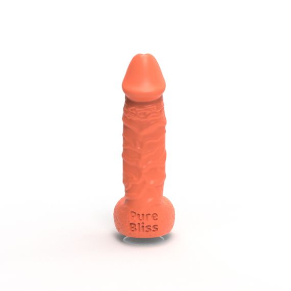 Мило член Pure Bliss 18 см Orange Sex Aura | Зображення 4