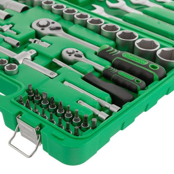 Набір інструментів 1/2", 1/4", 82 од. INTERTOOL ET-6082SP | Зображення 8