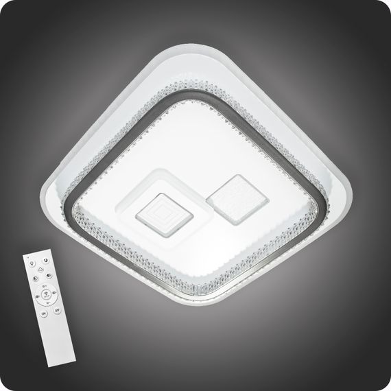 Люстра світлодіодна 517 Dlight з пультом 155Вт Білий (01710)