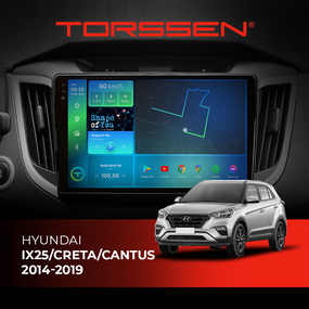 Штатна магнітола Torssen 2K Hyundai IX25/Creta/Cantus 14-19 F96128 4G Carplay DSP