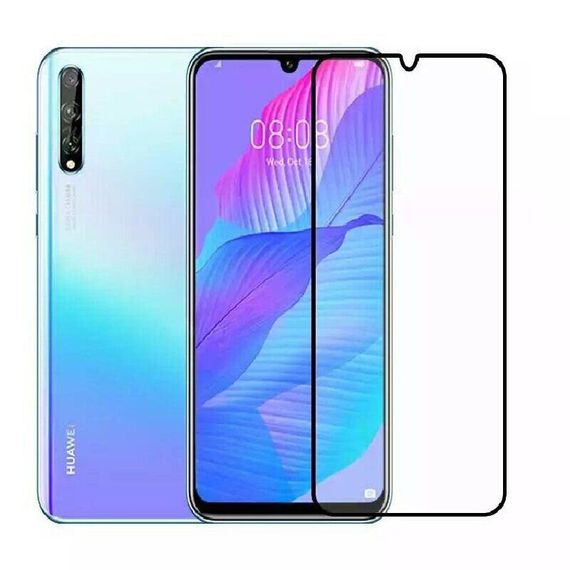 Захисне скло 2.5D на весь екран для Huawei P Smart S