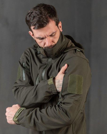 Тактична куртка софтшел Kord second generation oliva ВТ4675 | Зображення 7