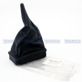 Пыльник кулисы с рамкой кож.зам. черный Mercedes Benz W202, Турция, МКП202,