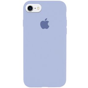 Чохол Silicone Case Full Protective (AA) для Apple iPhone 6/6s (4.7") Блакитний / Lilac Blue