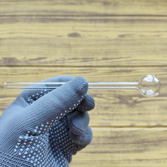 Стеклянная трубка Pocketbowl Long Oil Clear | Зображення 1