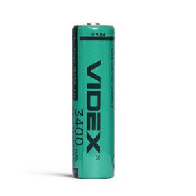 Акумулятор Videx літій-іонний 18650 (без захисту) 3400mAh bulk/1шт