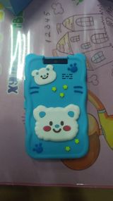 Синій Телефон Інтерактивний Смартфон із сенсорним екраном Дитяча іграшка з іграми камерою додатками