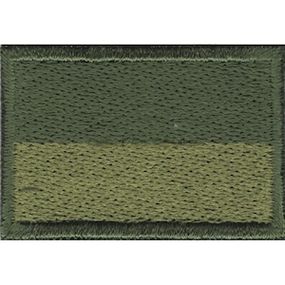Прапорець України олива (3х4,5 см)