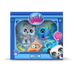Игровой набор "Рок-н-ролльные суши" Littlest Pet Shop 00526 аксессуары и 2 фигурки