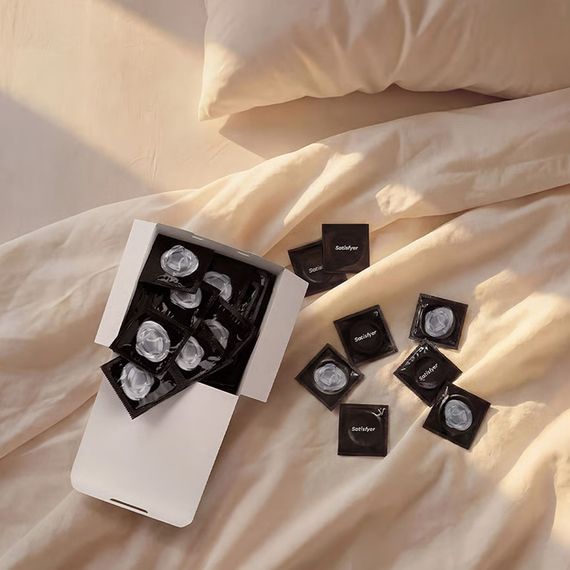 Набор презервативов Satisfyer Premium Condoms L (56 мм) 100 шт, XS | Зображення 7