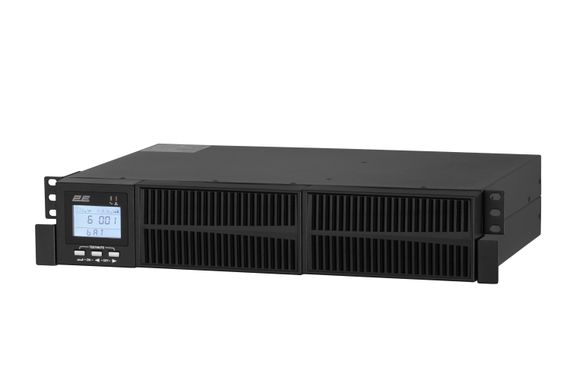 Джерело безперебійного живлення 2E  OD1000RT, 1000VA/900W, RT2U, LCD, USB, 3xSchuko (2E-OD1000RT) | Зображення 1