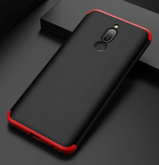 Чохол GKK 360 градусів для Xiaomi Redmi 8 колір Чорний | Зображення 1