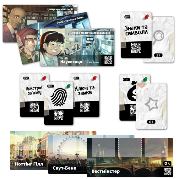 Настольная игра Место преступления (Chronicles of Crime) укр. | Зображення 2