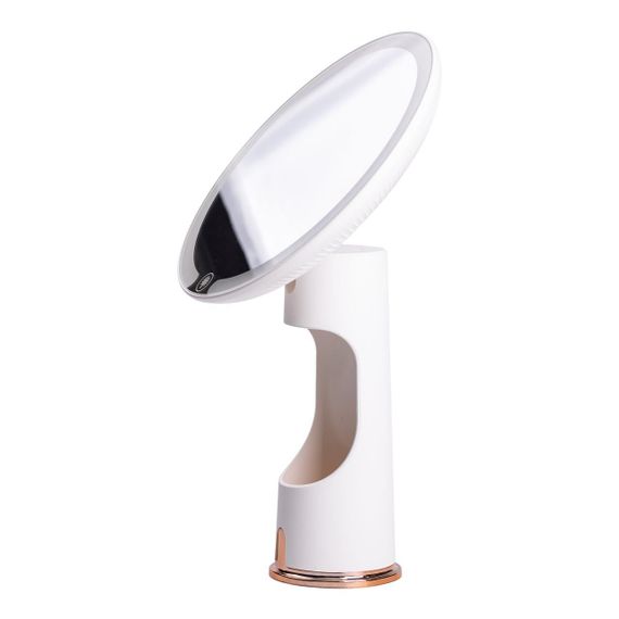 Дзеркало косметичне 18,5х10х29 см з підсвічуванням Біле HP-10-1AW | Зображення 1