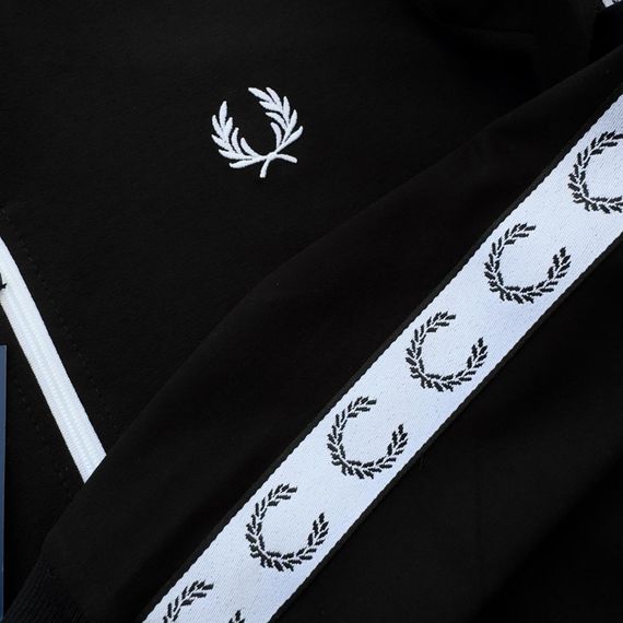 Кофта Fred Perry Батал чорна (великі розміри) | Зображення 3