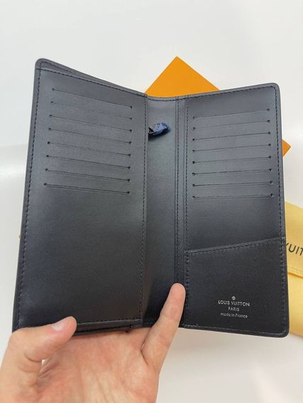 Гаманець Louis Vuitton Aerogram Brazza, чорний | Зображення 9