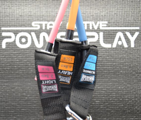 Набір трубчастих еспандерів PowerPlay PP-4101 Expander Tube Set 3шт. (до 18,2 кг.) | Зображення 4