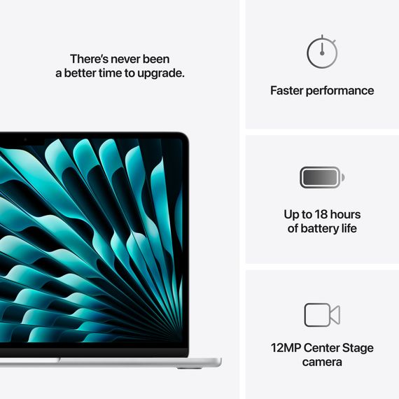 Ноутбук Apple MacBook Air 15 M4 A3241 Silver (MW1G3UA/A) | Зображення 7