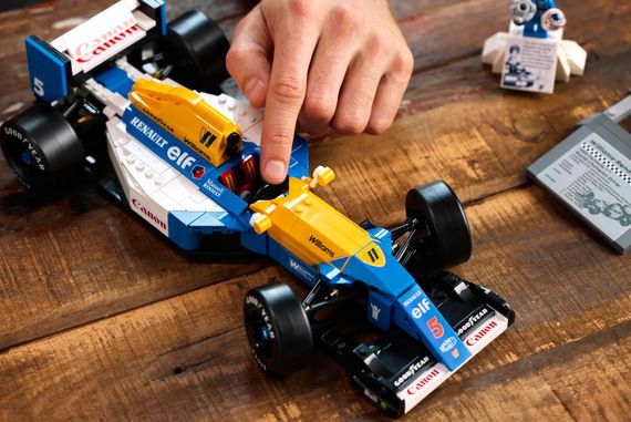 Конструктор LEGO Icons Williams Racing FW14B і Найджел Менселл 10353 | Зображення 8