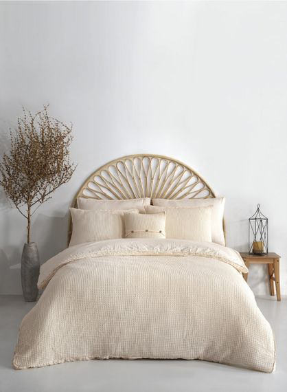 Постільна білизна Limasso Bassin 200 х 220 см Akdeniz Krem