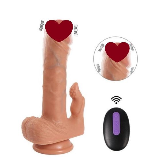 Двойной вибратор с пультом и 20 режимами вибрации Julian vibrating Sex Aura