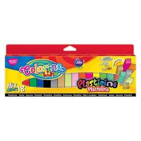 Пластилін квадратний COLORINO 57424PTR 18 кольорів (5907690857424)(SC) shop (5907690857424)