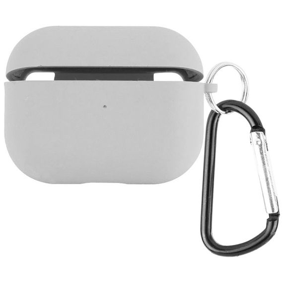 Силиконовый футляр с микрофиброй для наушников Airpods 4