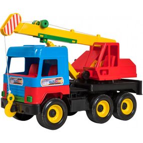 Спецтехника Tigres "Middle truck" кран желтый (39226)