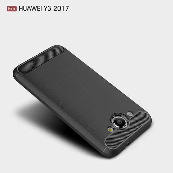 Чехол PRIMO Carbon Fiber Series для Huawei Y3 2017 - Black | Зображення 5