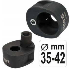 Съемник шарнира рулевой тяги рейки ключ 35-42 мм YATO YT-06160