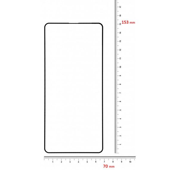 Скло захисне BeCover Samsung Galaxy A51 SM-A515 Black (704668) | Зображення 1
