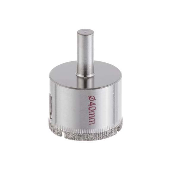 Свердло алмазне трубчасте по склу та кераміці 40 мм INTERTOOL SD-0363 | Зображення 1